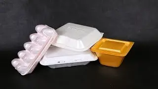 Ps foam foox box making machine, ps fast food box thermoforming machine
