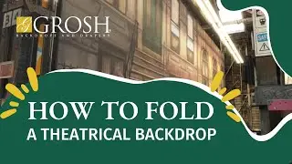How to Fold a Theatrical Backdrop