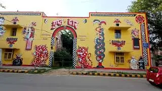 Lodi Colony Delhi Art Corridor | Street Art Photography Tour Delhi | #delhi Must Visit Tourist Place