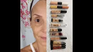 #CORRECTORES de MAQUILLAJE  para LAS  #OJERAS (TODAS LAS EDADES)