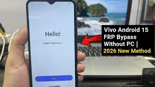 Vivo Android 15 FRP Bypass Without PC | 2026 New Method (100% Working) 