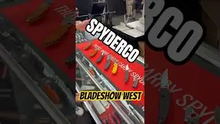 Hailey Visits the Spyderco Booth! 🕷️