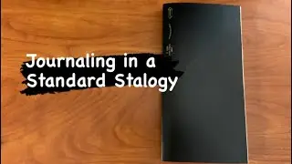 JOURNALING | Repurposing a Standard Stalogy Notebook in TN