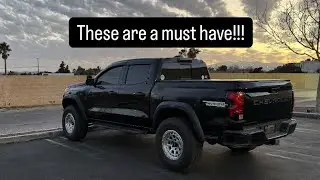 Must have accessories for your 2023+ Chevy Colorado trail boss, zr2, z71 and more.