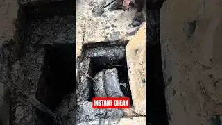 Most Satisfying Sewer Cleaning Hack 🛞💦