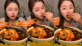 ASMR Eating Show EXTREMELY SPICY MALA HOTPOT MUKBANG 🔥 Intense Heat & Huge Bites