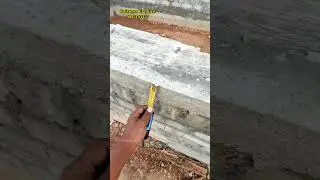 Basement உயரம் எவ்வளவு இருந்தா Basement பெல்ட் கொடுக்கலாம்? #basement #construction #shorts
