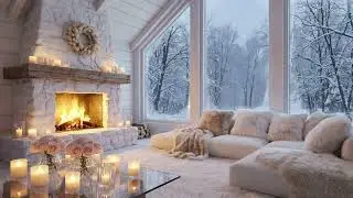 🌸 Floral Piano Lounge | Dreamy Soft Lighting | Sleep Relax Study Focus