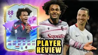 The NEW Ibrahimovic?! Future Stars ZIRKZEE Player Review! - EA FC 24