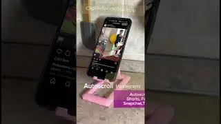 lifehack how to #autoswipe (#autoscroll or #autoplay) #Instagram feed - without touching the device