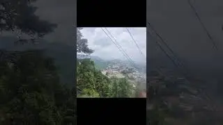 Queen of hills #mussorrie #ropeway #gunhill #travel #naturebeauty #hills #scenery #ytshorts #peace