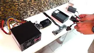 eGPU Setup - ADT F43SG PCIe 5.0 x16 to M.2 NVMe GPU Dock | for Mini PC, NUC, ITX, STX