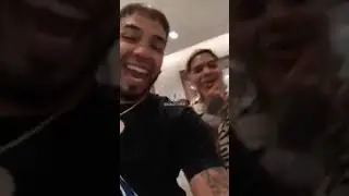 Almighty en un centro comercial comprando ropa junto a Anuel, Ñengo Flow y Bryant Myers 💯 | TBT
