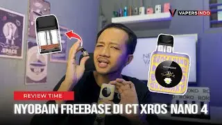 TEST LIQUID FREEBASE CARTRIDGE 0.4 VAPORESSO XROS 4 NANO | GIMANA RASANYA⁉️⁉️