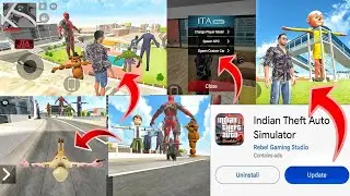 🚘 Spawn Custom Car 😱 New Update in Indian Theft Auto Simulator | Secret Features Revealed 🔥