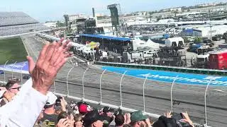2026 Rolex 24 start and crash