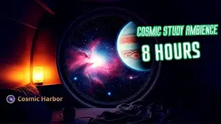 8 Hours Cozy Space Capsule | Deep Sleep Music 432Hz, Relieves Anxiety 🌌🌙