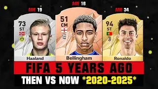 THIS IS HOW FIFA LOOKED 5 YEARS AGO VS NOW! 🤯😱 ft. Bellingham, Haaland, Ronaldo&hellip;