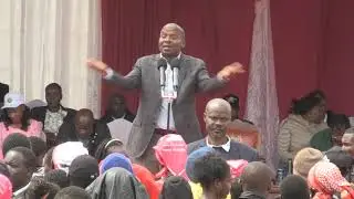 Deputy President Kithure Kindiki reacts on 'YES SIR'