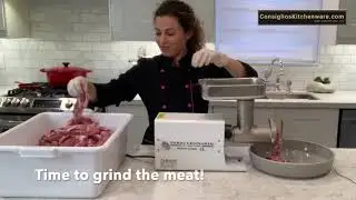 Fabio Leonardi Meat Grinder Review and How to Make Sausage and Grind Meat