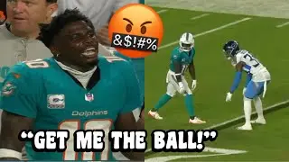 Tyreek Hill &lsquo;PISSED OFF&rsquo; Vs L&rsquo;Jarius Sneed 🤬😳 Dolphins Vs Titans 2024 highlights