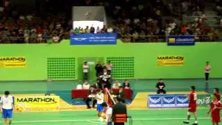 The 25th King's Cup Sepaktakraw World Championship 2010 [ Thailand vs Korea ]