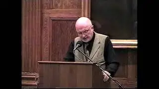 Geoffrey Hill Reads at Harvard (1998)