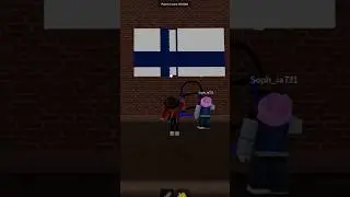 Drawing Finland 🇫🇮 and coming back later 😓 #shorts #roblox