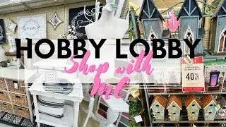 HOBBY LOBBY SUMMER & HOME DECOR SHOP WITH ME 2022 👍🏽🌼