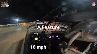 #22 Drake Troutman  - Super Late Model - 1-14-2026 Central Arizona Raceway - In Car Camera