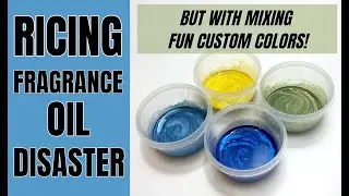 Ricing Fragrance Oil Disaster in Cold Process Soap