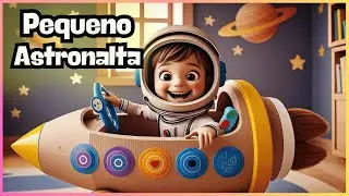 Pequeno Astronauta 🚀🌟🎶  | MÚSICA INFANTIL DIVERTIDA
