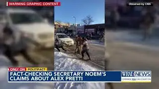 Fact-checking Trump administration claims about fatal shooting of Alex Pretti in Minnesota