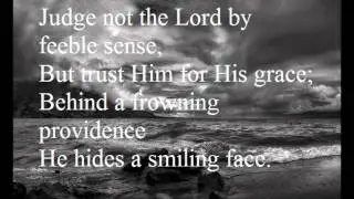 God moves in a mysterious way