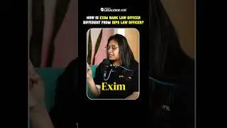 How is EXIM Bank Law Officer different from IBPS Law Officer? #eximbank2025