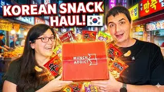 Munch Addict January 26 Korean Theme Box! Unboxing & Taste Test