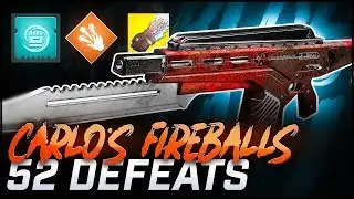 Carlo's Fireball Jutsu..| Exotic AR + Celestial Fire Build *52 Defeats*