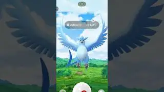 shiny ✨️ background Articuno 🕊❄️#pokemongo #pokemongame #mobilegame #pikachu