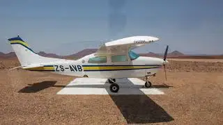 Cessna 210 - Bush flying in Southern Africa  (Namibia)!
