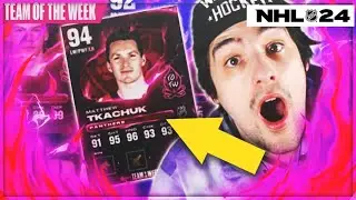 INSANE BEST TEAM OF THE WEEK OF THE YEAR? CONTENT REVIEW 1/31 IN NHL 24 HUT!