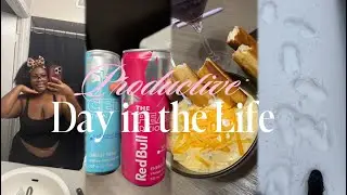 PRODUCTIVE DAY IN THE LIFE🌸! grocery shopping, chit-chat, cooking, & more! 