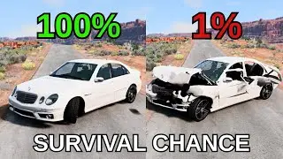 Best of Realistic Survival Chance Crashes #1 | BeamNG.drive