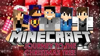 Minecraft: Journey To The Christmas Tree [PARKOUR] cz. 2 w/ Undecided, GamerSpace, Guga, Happy