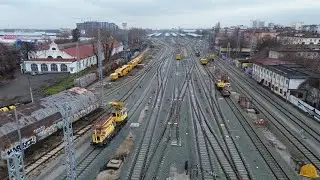🔊 2026.02.07 - Ремонт на коловозно развитие на Централна гара София и гара София - Север