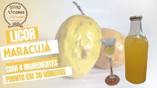 [Passo a Passo]Como Fazer Licor de Maracujá:Receita Licor de Maracujá ou Bebida Alcoólica Maracujá