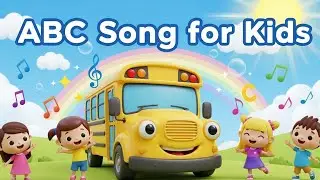 ABC Song | ABC Phonics Song for Kids | Learn ABC Alphabet | Bus Cartoon