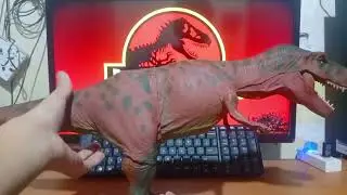 Jurassic Park & The Lost World Tyrannosaurus Kenner & Hasbro Toys Review - Red T-Rex