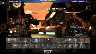 MKX Top 8 @ ECT 2015 - EMPR Jupiter vs YOMI Forever King [720p/60fps]