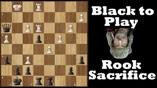 Chess Puzzle #82: Lose a Rook. Win a King.
