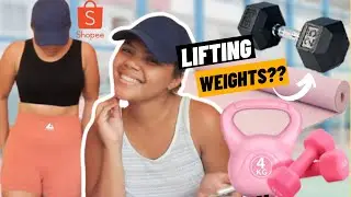 AFFORDABLE WORKOUT & FITNESS ESSENTIALS ON SHOPEE!! *unboxing